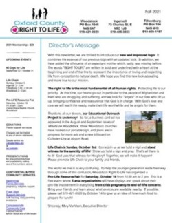 Picture of a newsletter.